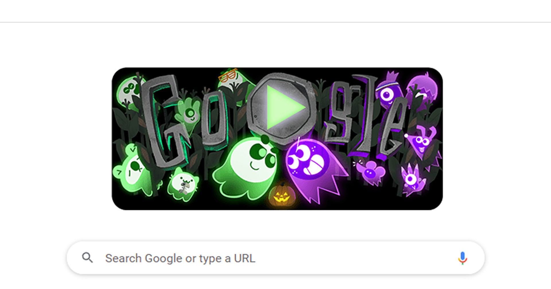 มินิเกมสุดป่วน รับฮาโลวีน จาก Google มาลองกัน สนุกมาก!