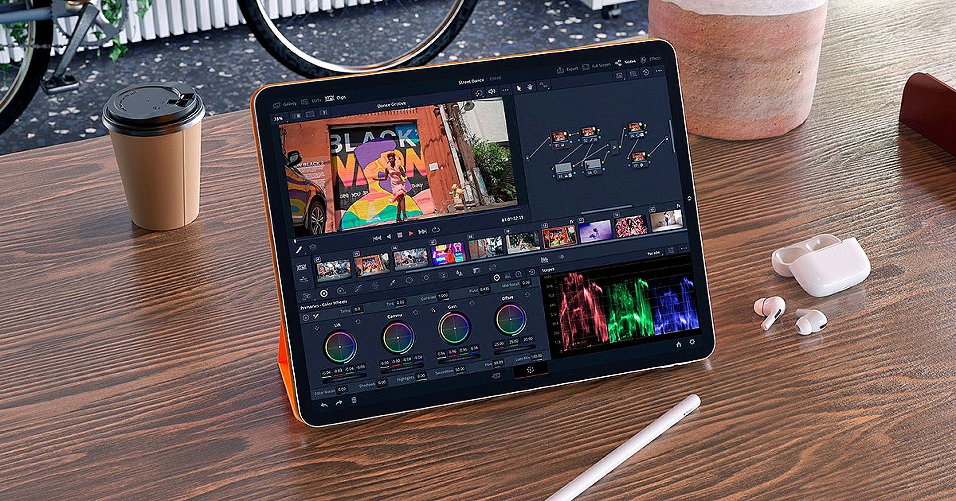 DaVinci Resolve for iPad แอปเกรดสีระดับ Hollywood ดาวน์โหลดได้แล้ววันนี้ บน App Store