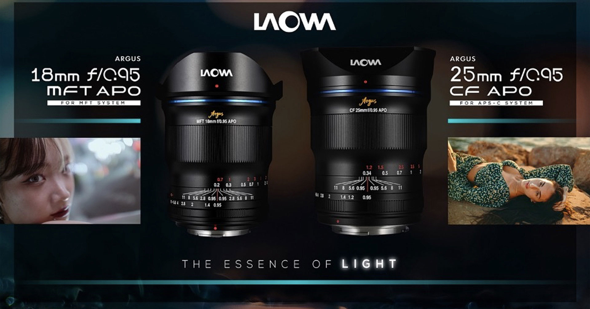 เปิดตัว Laowa Argus 18mm, 25mm F0.95 เลนส์มือหมุนไวแสง สำหรับกล้อง APS-C และ MFT