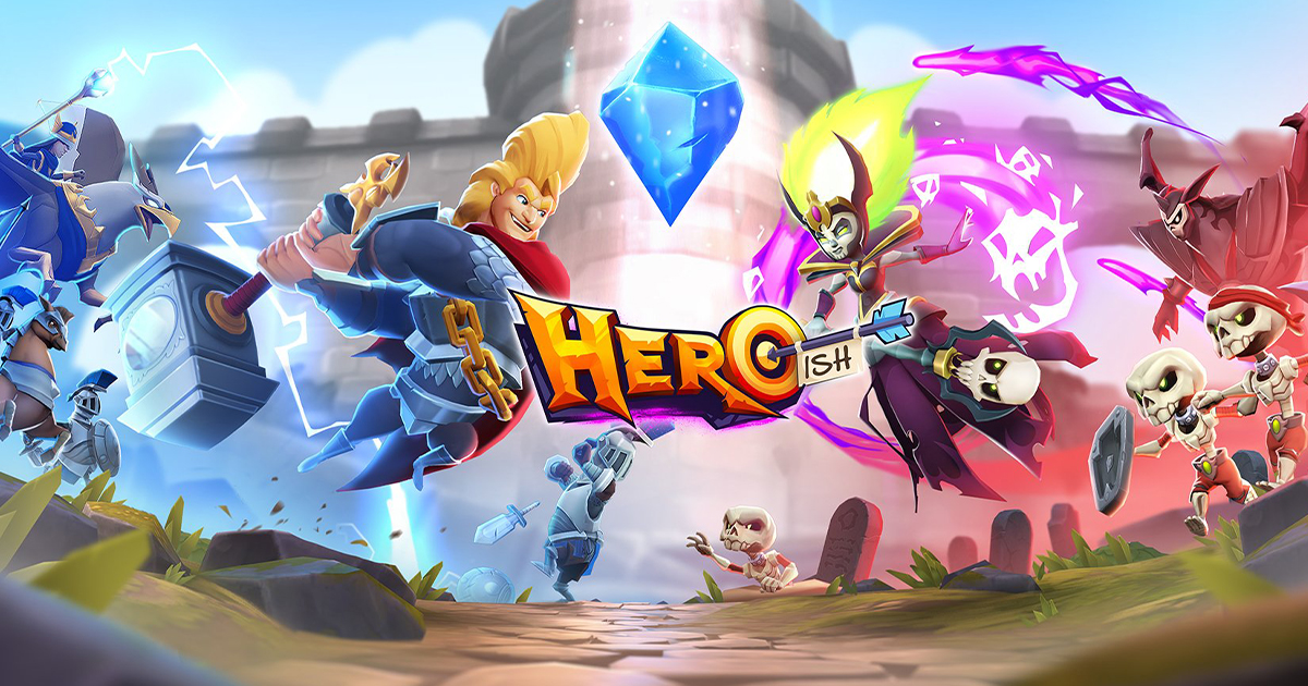 [รีวิวเกม] “HEROish” เกมมือถือเดินหน้าลุยวางแผนทำลายคริสตัล เล่นคนเดียวก็ดีหรือเล่นกับเพื่อนก็มัน!!