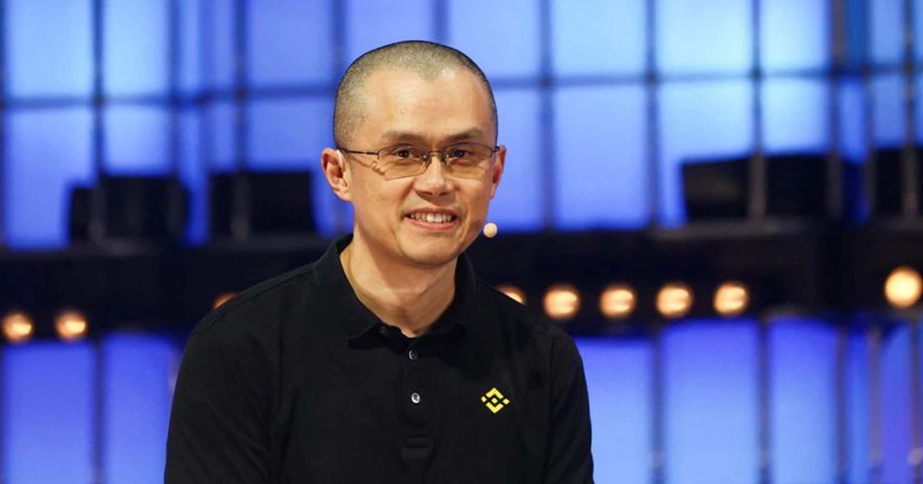 CZ Changpeng Zhao CEO of Binance at Web Summit