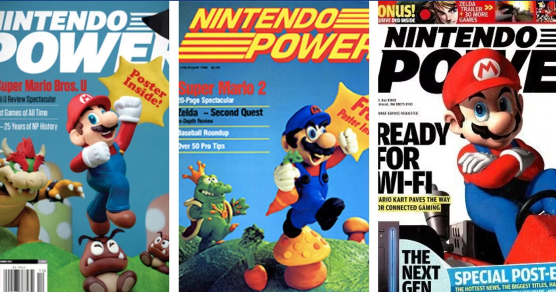 แฟนเกมสแกนนิตยสาร Nintendo Power ให้อ่านกันฟรี ๆ ครบทุกเล่ม