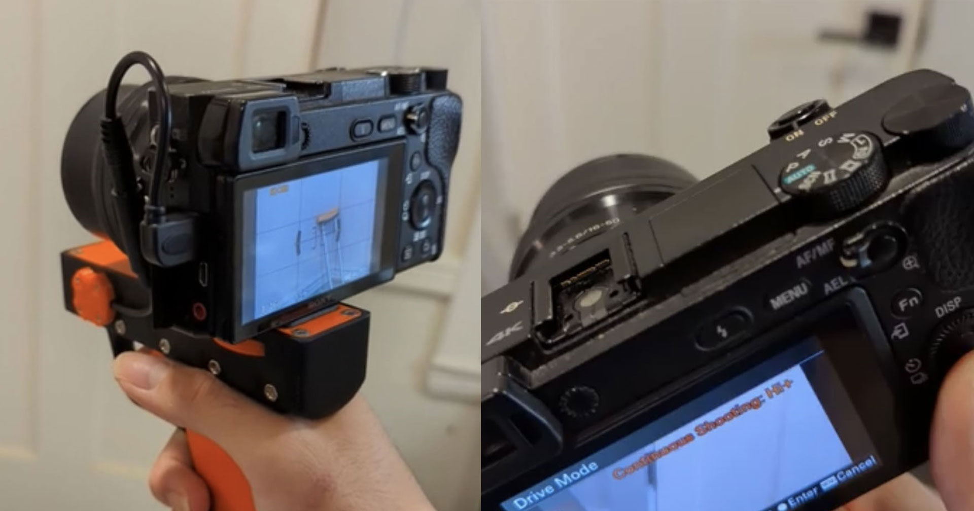 สุดเท่! กริปด้ามจับปืนสำหรับกล้องถ่ายรูป จากโมเดล 3D Print ดาวน์โหลดได้ฟรี