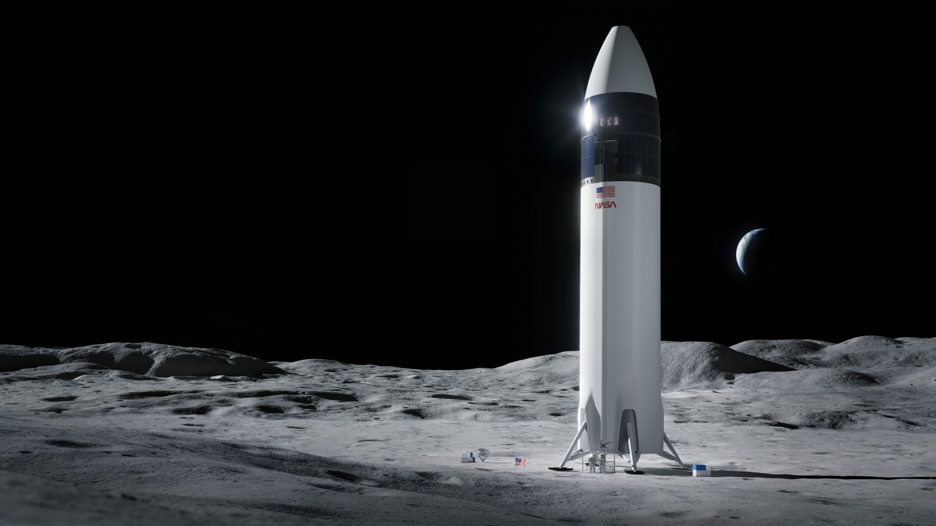 NASA เลือกยาน Starship ของ SpaceX นำส่งนักบินอวกาศชุดที่ 2 ลงจอดบนดวงจันทร์