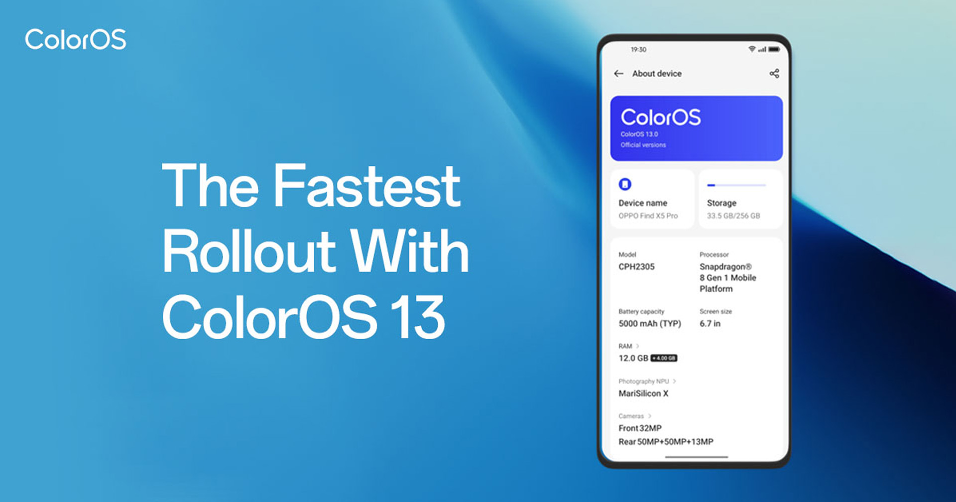 OPPO เปิดอัปเดต ColorOS 13 เร็วที่สุดในประวัติศาสตร์