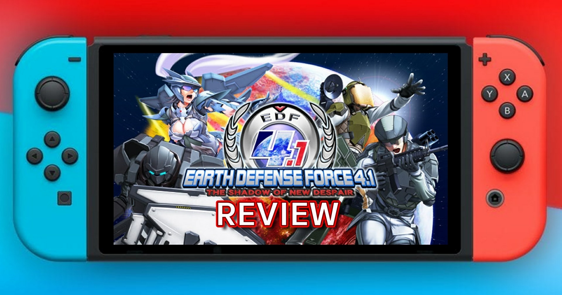 รีวิวเกม Earth Defense Force 4.1 (Nintendo Switch) เกมยิงแมลงเอเลียนที่สนุกเกินคาด