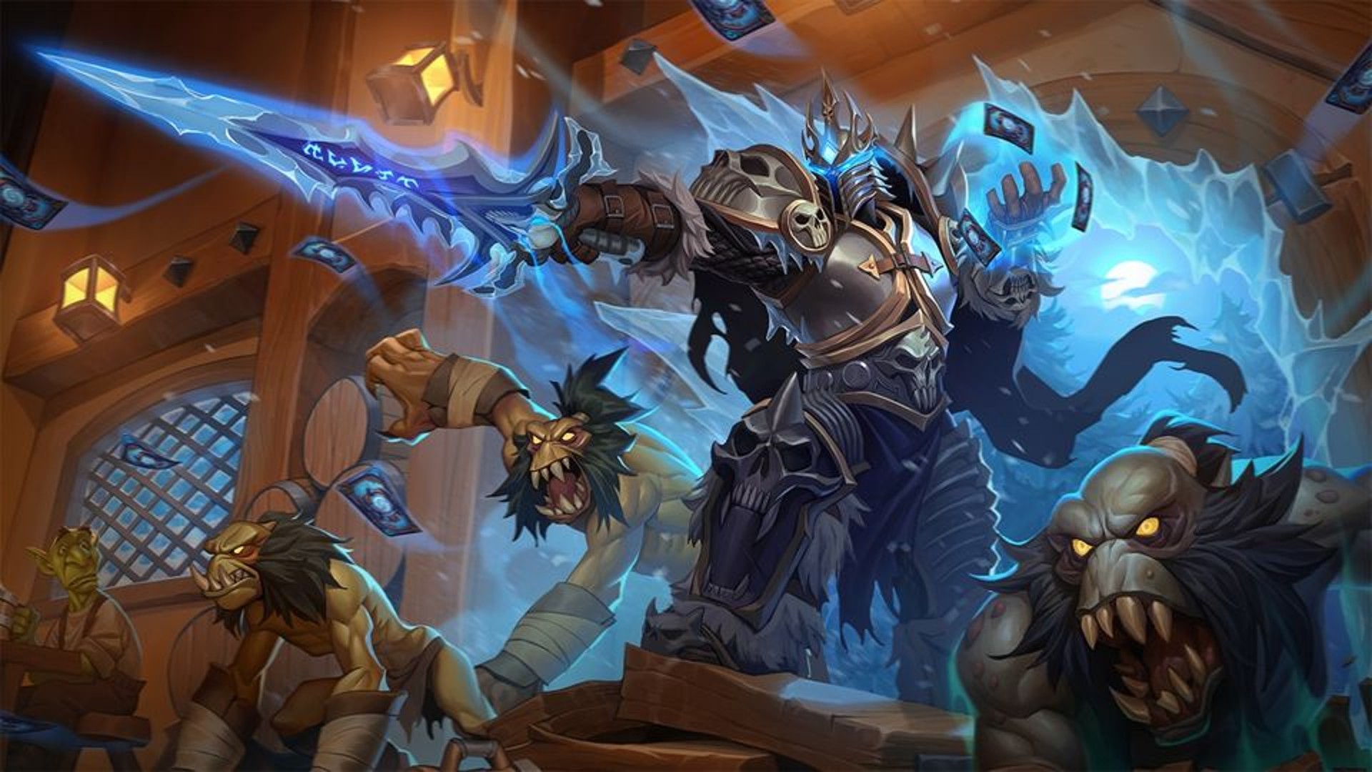 กองทัพแห่งความตายบุก Hearthstone ในชุดการ์ดใหม่ March of the Lich King