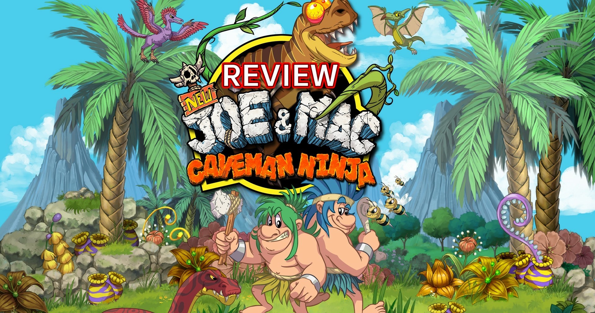 รีวิวเกม NEW Joe & Mac-Caveman Ninja ตำนานมนุษย์หินที่ตกยุคไปแล้ว
