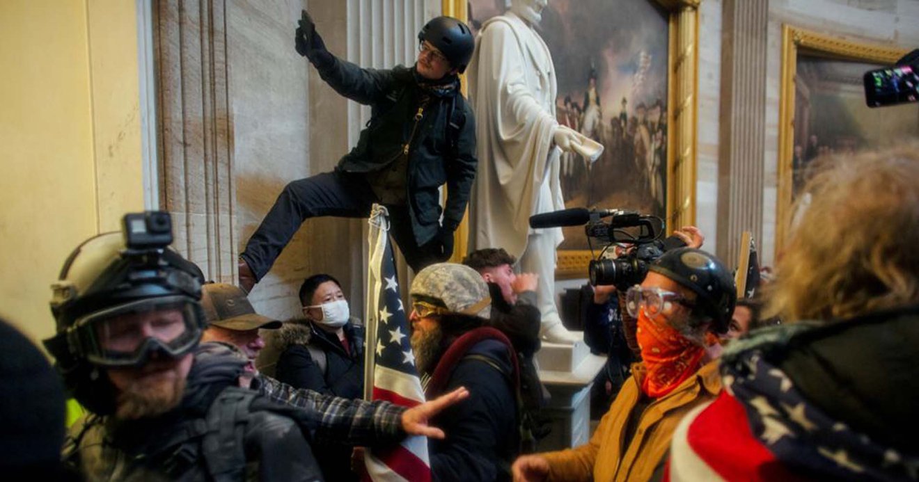 Pro-Trump protesters storm the U.S. Capitol