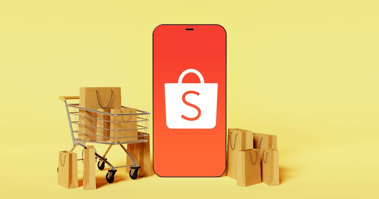 shopee app logo shopping e commerce