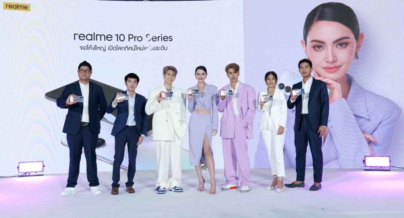 เผยราคา realme 10 Pro Series จอโค้ง OLED 120Hz พร้อมกล้อง 108MP กับดีไซน์อวกาศ เริ่มต้น 11,999 บาท