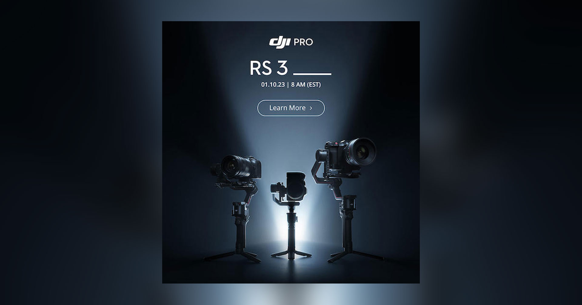 DJI ปล่อย teaser กิมบอลซีรีส์ RS 3 รุ่นใหม่ เตรียมเปิดตัว 10 มกราคมนี้