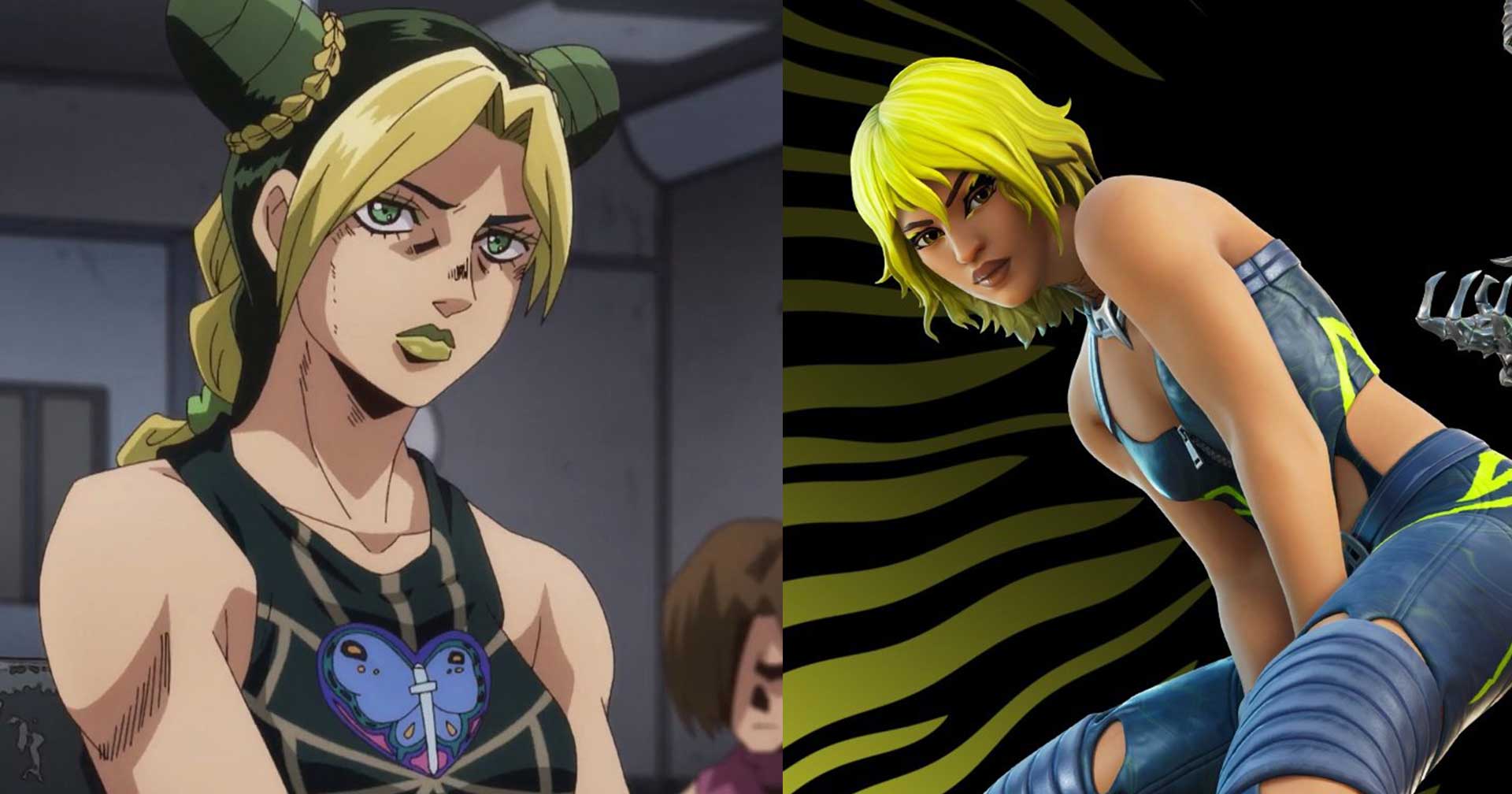 แฟนเกมและอนิเมะชี้ สกินใหม่ Fortnite คล้ายตัวละคร Jolyne Cujoh จาก Jojo Bizarre Adventure