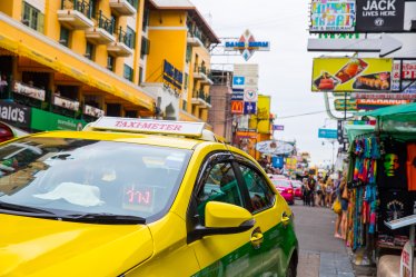 Taxi in Bangkok Khao San Road - Thailand