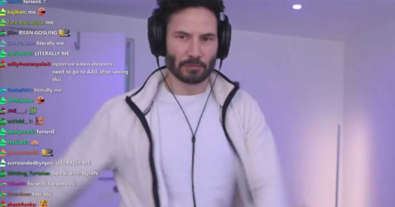 Keanu Reeves Deep Fake Stream