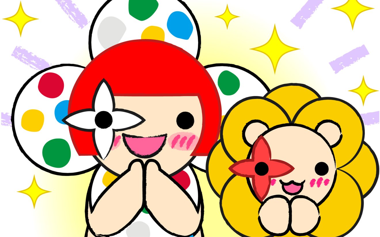 ดาวน์โหลดฟรี! LINE สติกเกอร์ Louis Vuitton x Yayoi Kusama