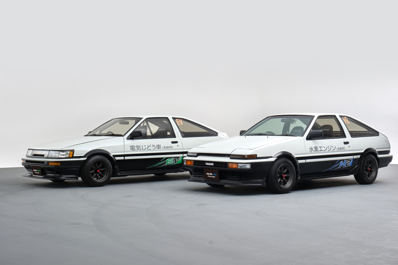 Toyota AE86 กลับมามีชีวิตอีกครั้ง ด้วยพลังงานไฮโดรเจนและแบตเตอรี่