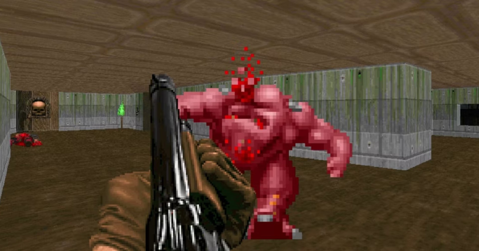 ชมคลิปเกม Doom ที่เล่นบน นาฬิกาตั้งโต๊ะ