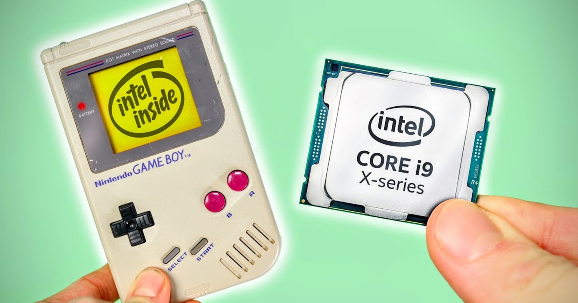 แฟนเกมเปลี่ยน CPU Gameboy ขาวดำให้แรงกว่าเดิม