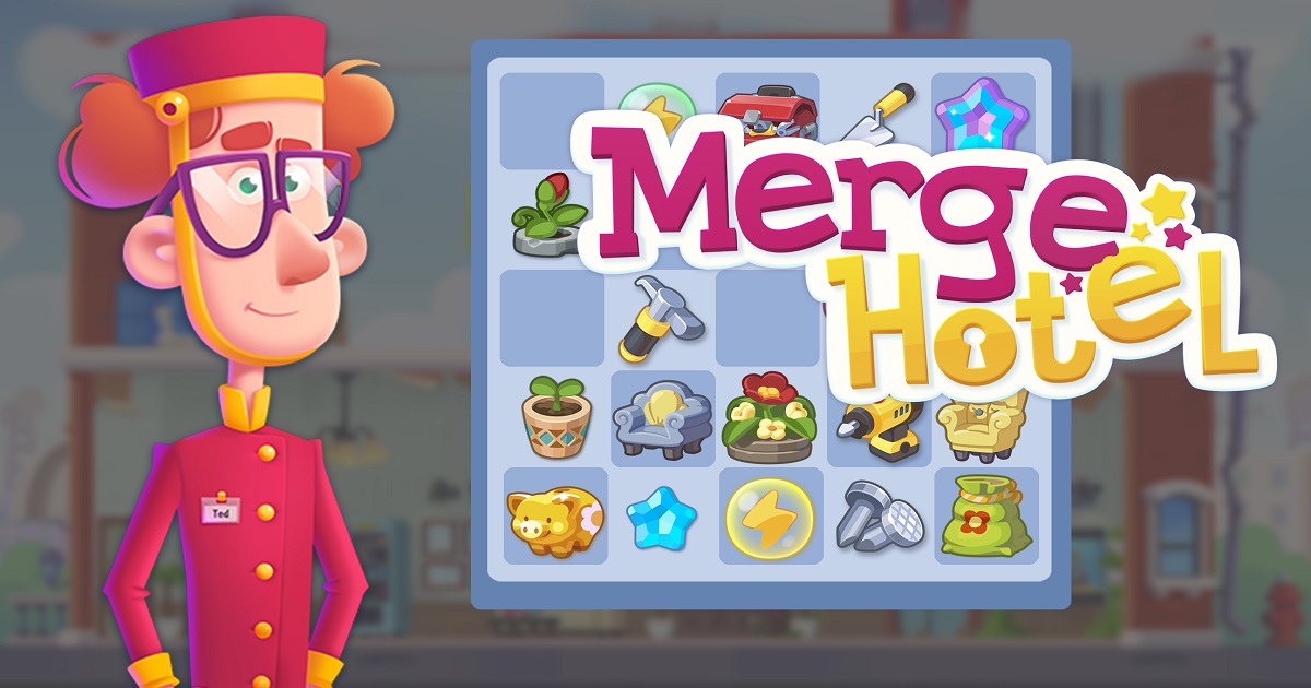 [รีวิวเกม] “Merge Hotel Family Story” เกมปรับปรุงโรงแรมของคุณปู่ด้วยการผสมอุปกรณ์ของเรา!