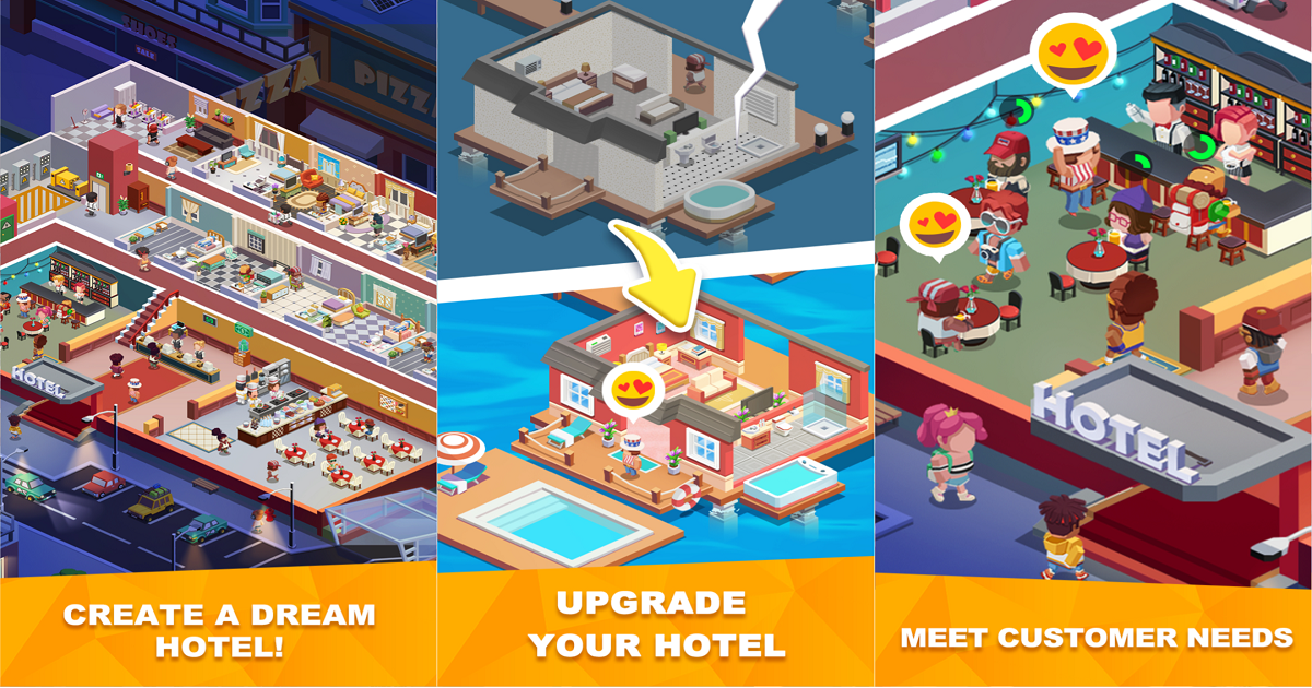 [แนะนำเกม] “Sim Hotel Tycoon” โรงแรมหรรษากับคนเข้าพักมหาศาล