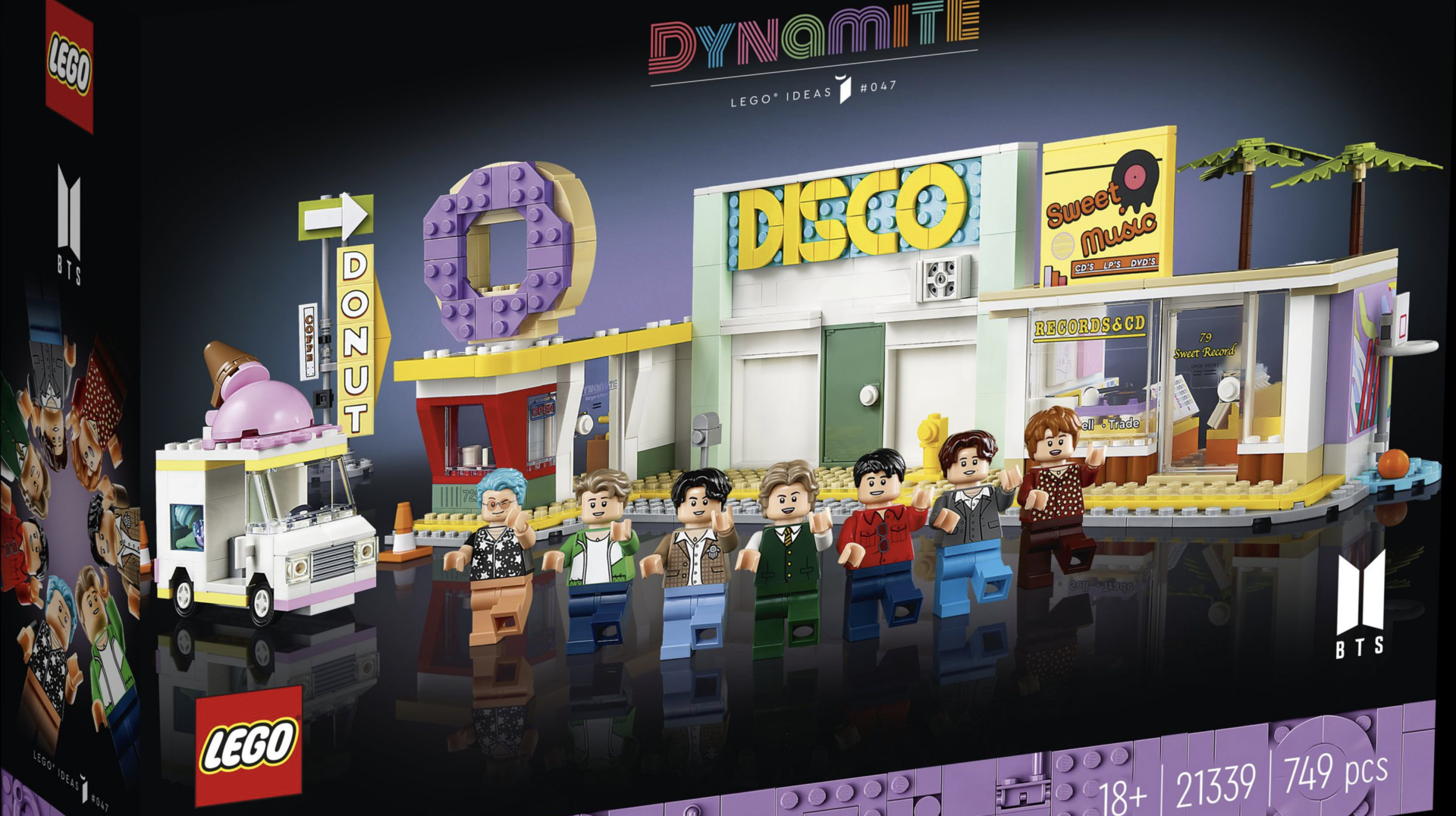 LEGO เปิดตัวชุดตัวต่อสุดว้าวที่ถอดแบบจากมิวสิกวิดีโอ “Dynamite” ของ BTS