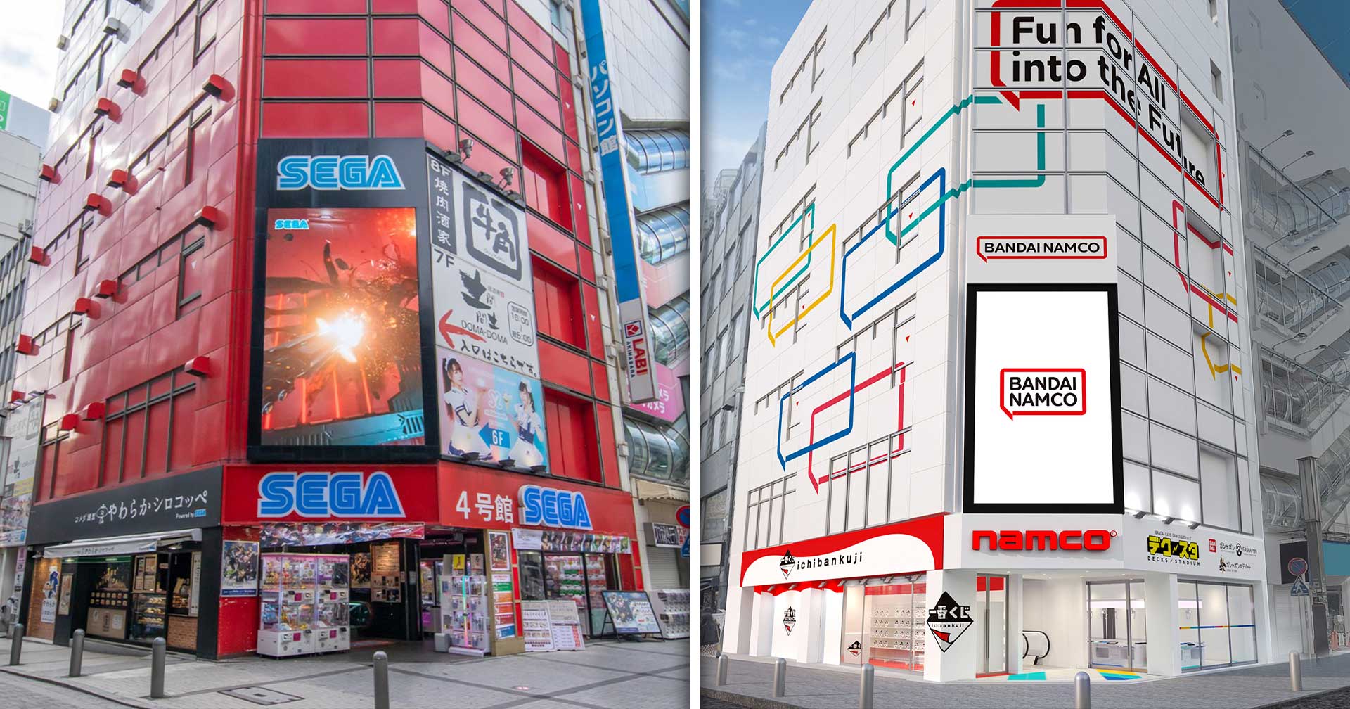 Namco เผยโฉมร้าน Arcade ใหม่ในย่านอากิฮาบาระ!!