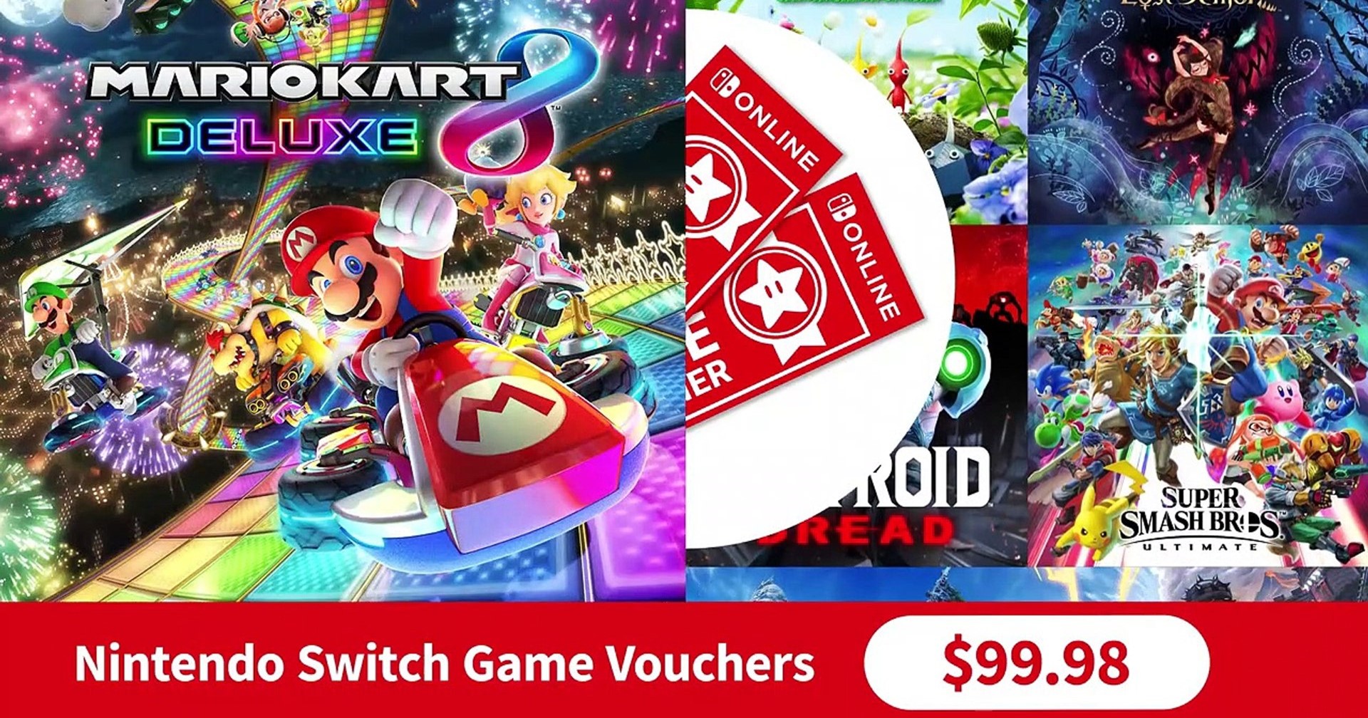 Nintendo เปิดตัว Vouchers ซื้อ 2 เกมในราคาพิเศษสำหรับสมาชิกออนไลน์