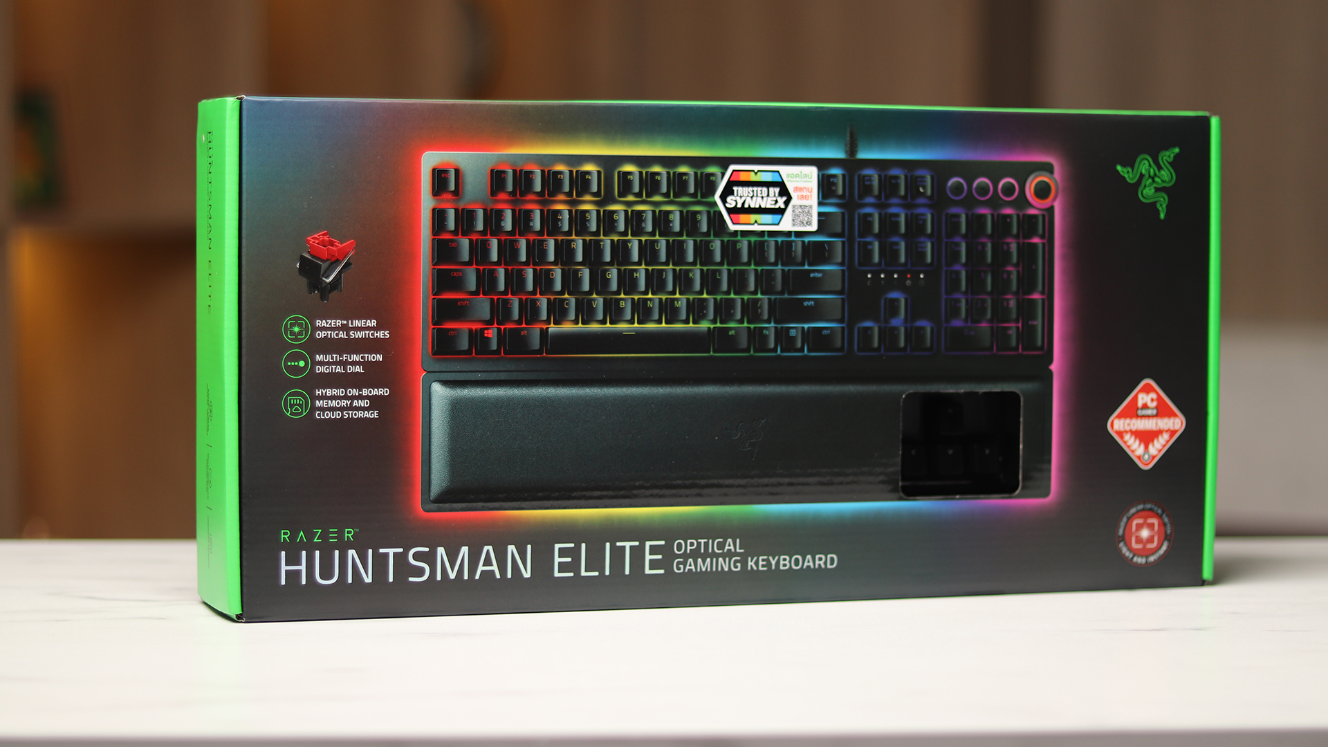 [รีวิว] Razer HUNTSMAN ELITE CHROMA RGB (Linear Optical Switch) ราคาจับต้องได้แล้ว ตอนนี้คุ้มไหม ?