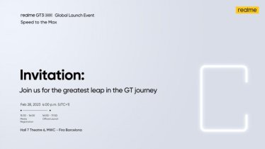 Realme จะเปิดตัว Realme GT3 แบบ Global ที่ชาร์จไวถึง 240W ในวันที่ 28 กุมภาพันธ์นี้!