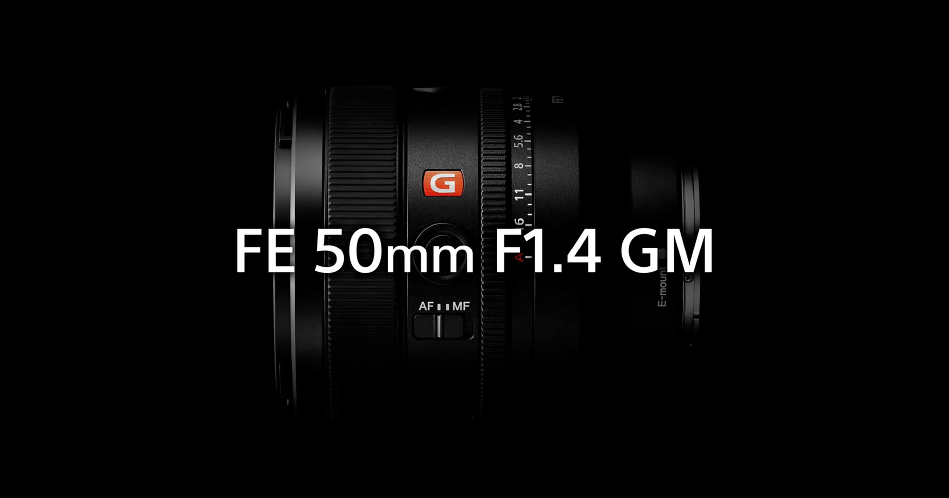 เปิดตัว Sony FE 50mm F1.4 GM เล็กเบาสุดในรุ่น คุณภาพแบบฉบับ G Master