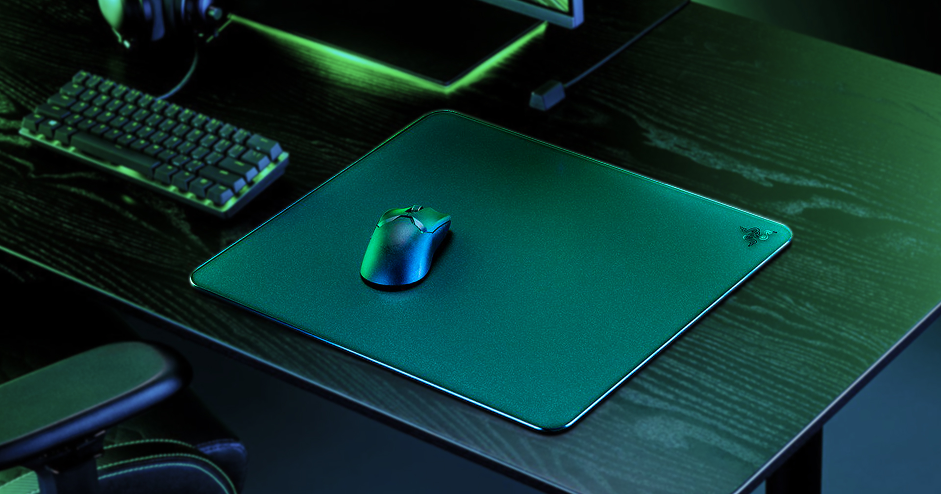 แผ่นรองเมาส์กระจกแก้วนิรภัย! Razer Atlas สวยงามและแข็งแกร่ง