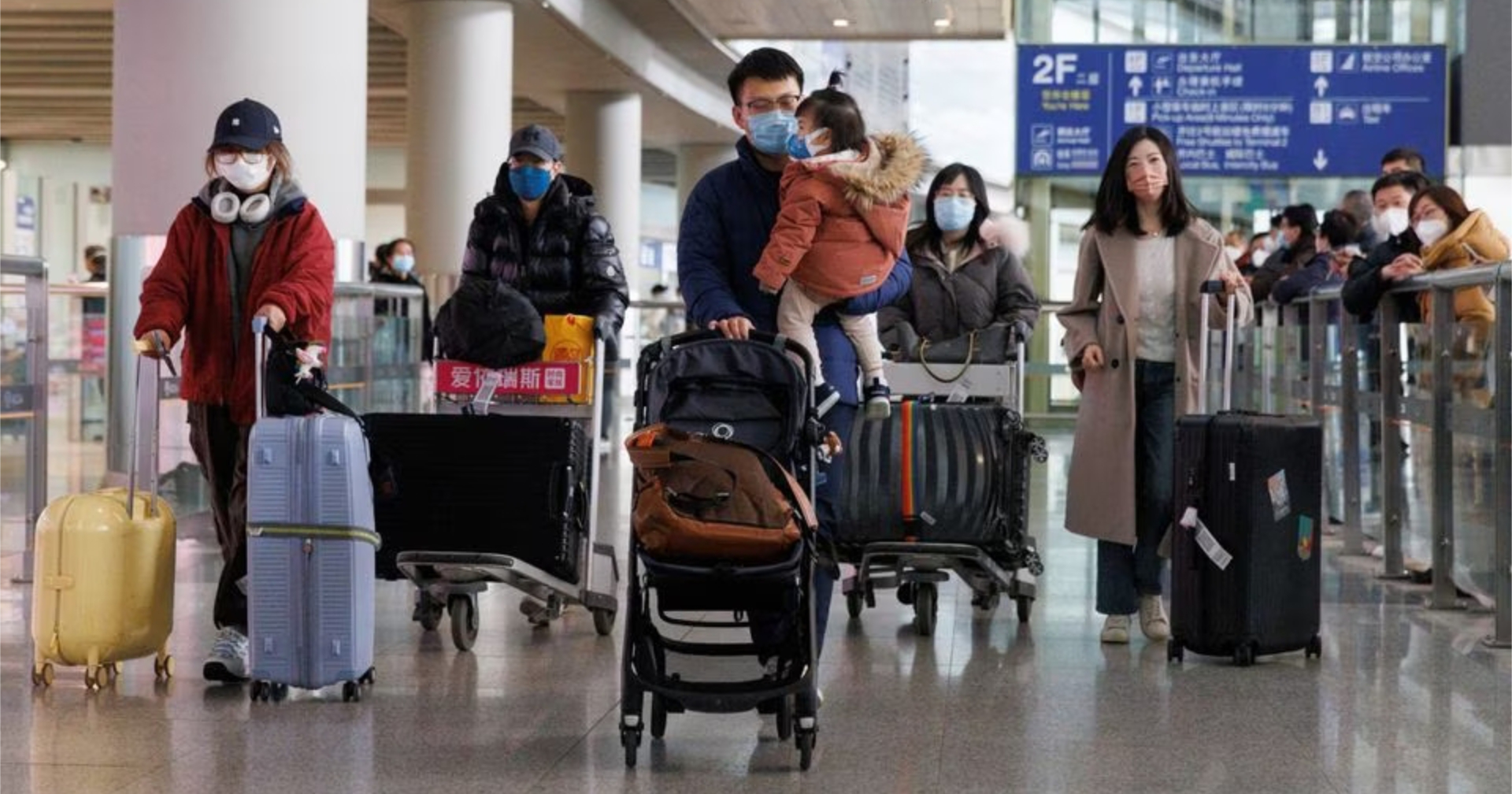 ชาวจีนเดินทางเข้า – ออกประเทศแล้วเกือบ 40 ล้านครั้งในช่วง 2 เดือนที่ผ่านมา