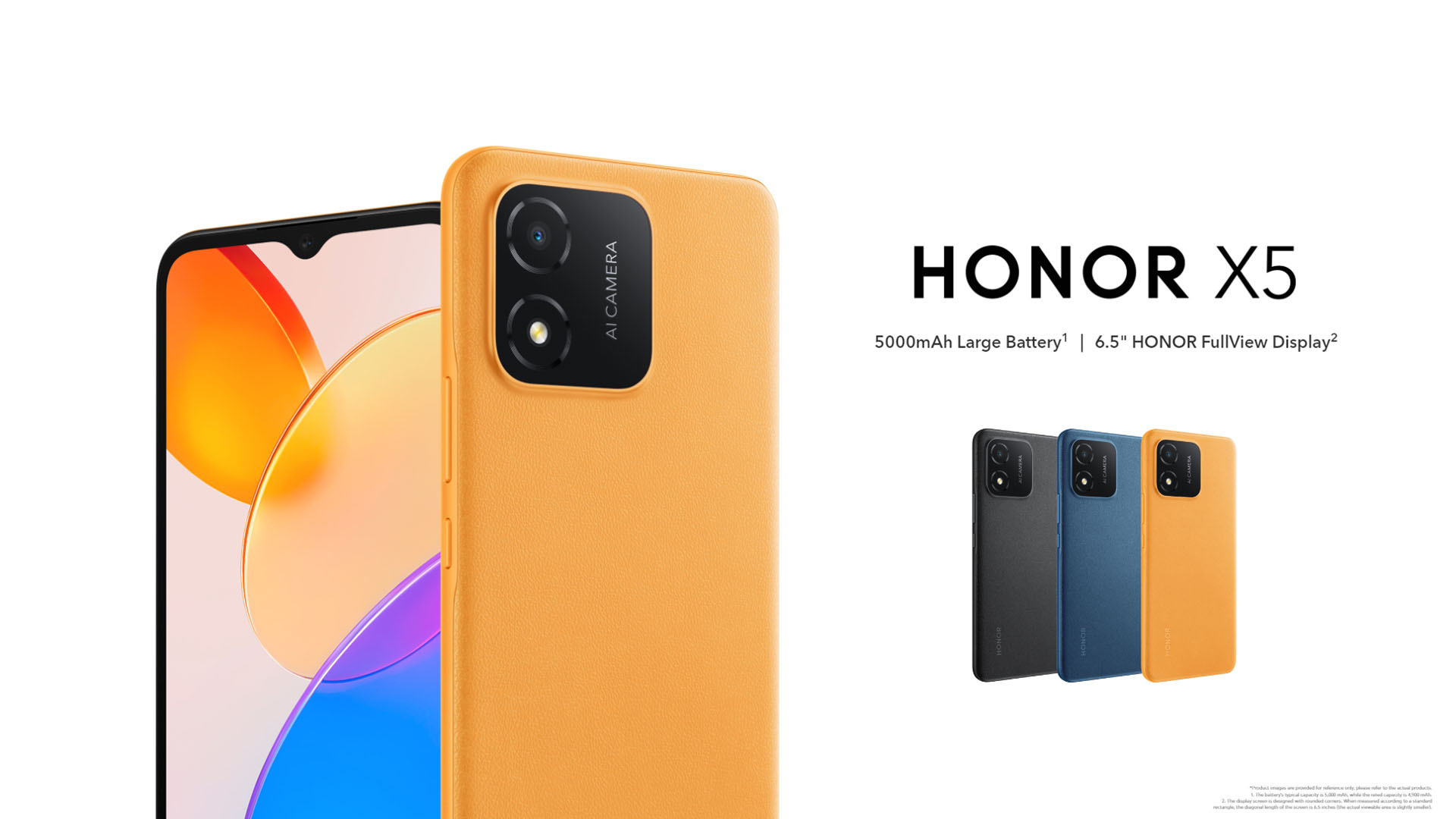 HONOR ไทยเปิดตัว HONOR X5 สมาร์ตโฟนรุ่นประหยัดที่สุดของค่าย ด้วยค่าตัวแค่ 3,299 บาทเท่านั้น !