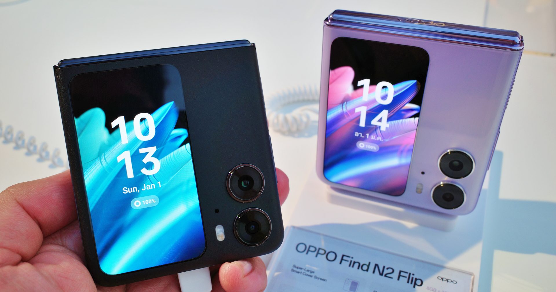 OPPO Find N2 Flip เปิดตัวอัปเดตวิดเจ็ตหน้าจอด้านนอกใหม่ รองรับ Line และ TikTok แล้ว!