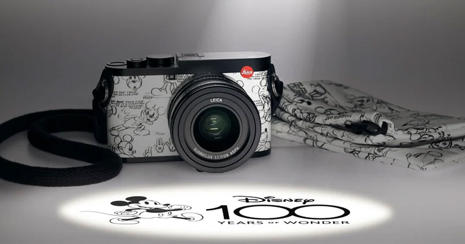 เปิดตัว Leica Q2 Disney Special Edition ฉลองครบรอบ 100 ปี ตำนานวงการอนิเมชัน