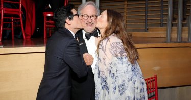 Drew Barrymore Ke Huy Quan Steven Spielberg