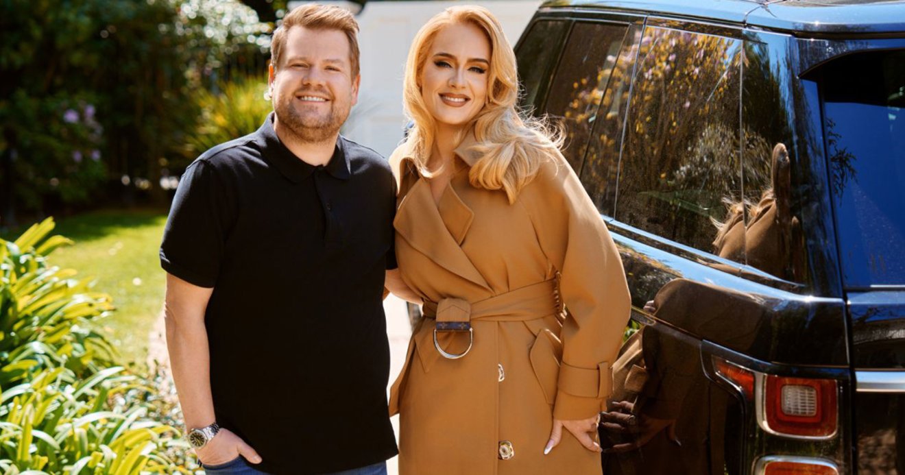 Carpool Karaoke The Late Late Show with James Corden Adele