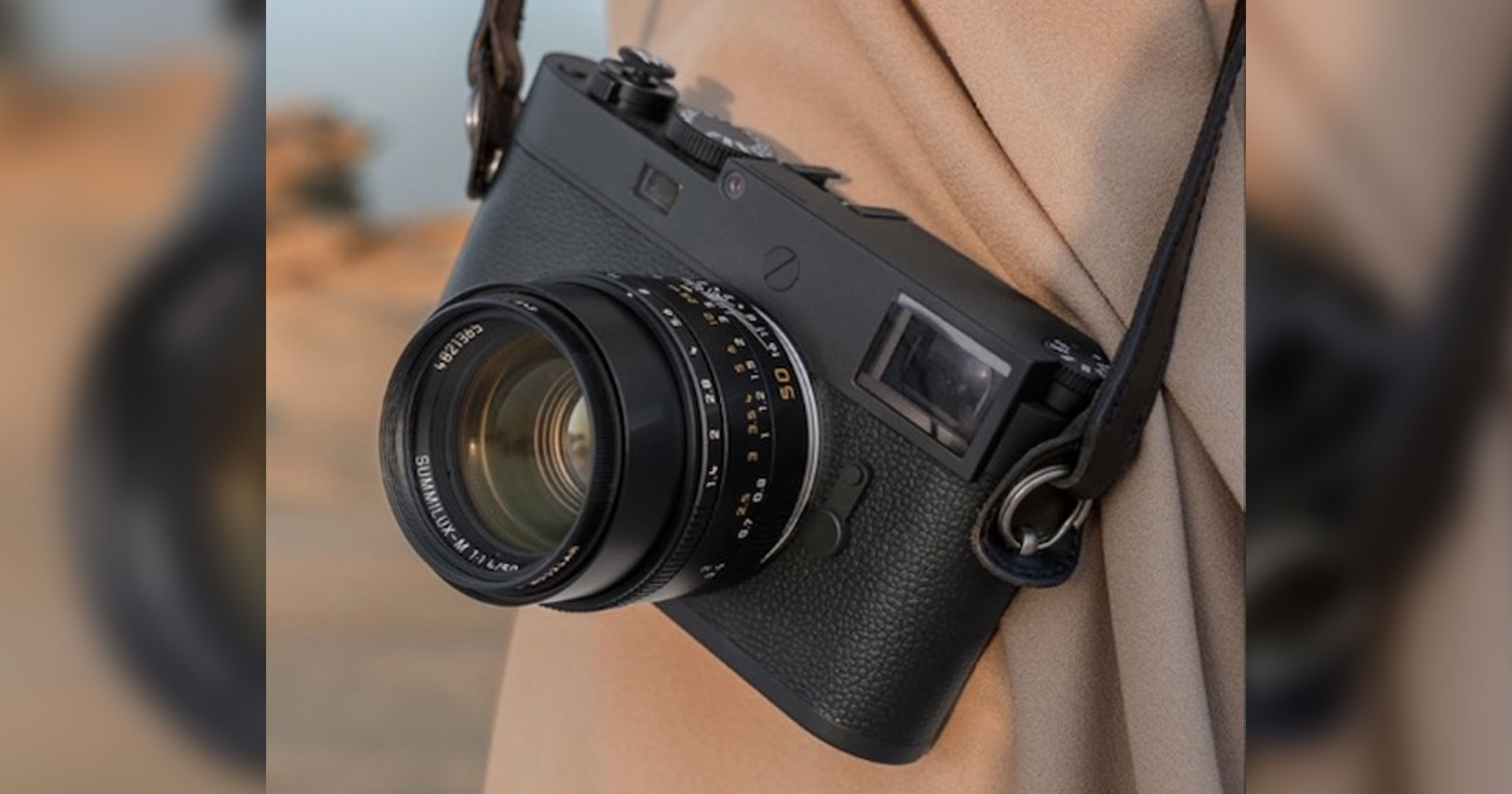 หลุดภาพแรก Leica M11 Monochrom กล้องหรูเวอร์ชันขาวดำ พร้อมเลนส์ Summilux-M 50 F1.4 ASPH รุ่นใหม่