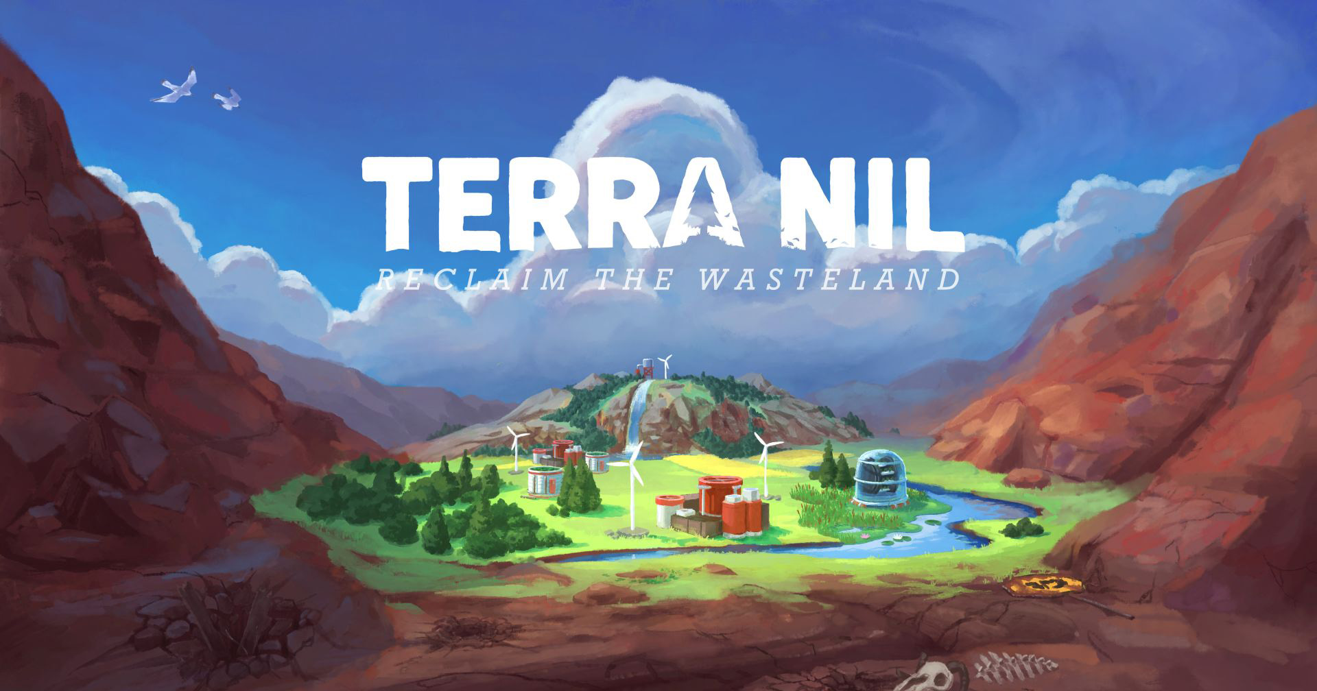 Terra Nil เกมสร้างเมือง สวมบทนักนิเวศวิทยา ฟื้นฟูพื้นที่แห้งแล้งให้อุดมสมบูรณ์ จาก Netflix