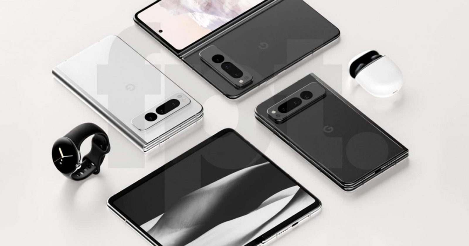 Google Pixel Fold render