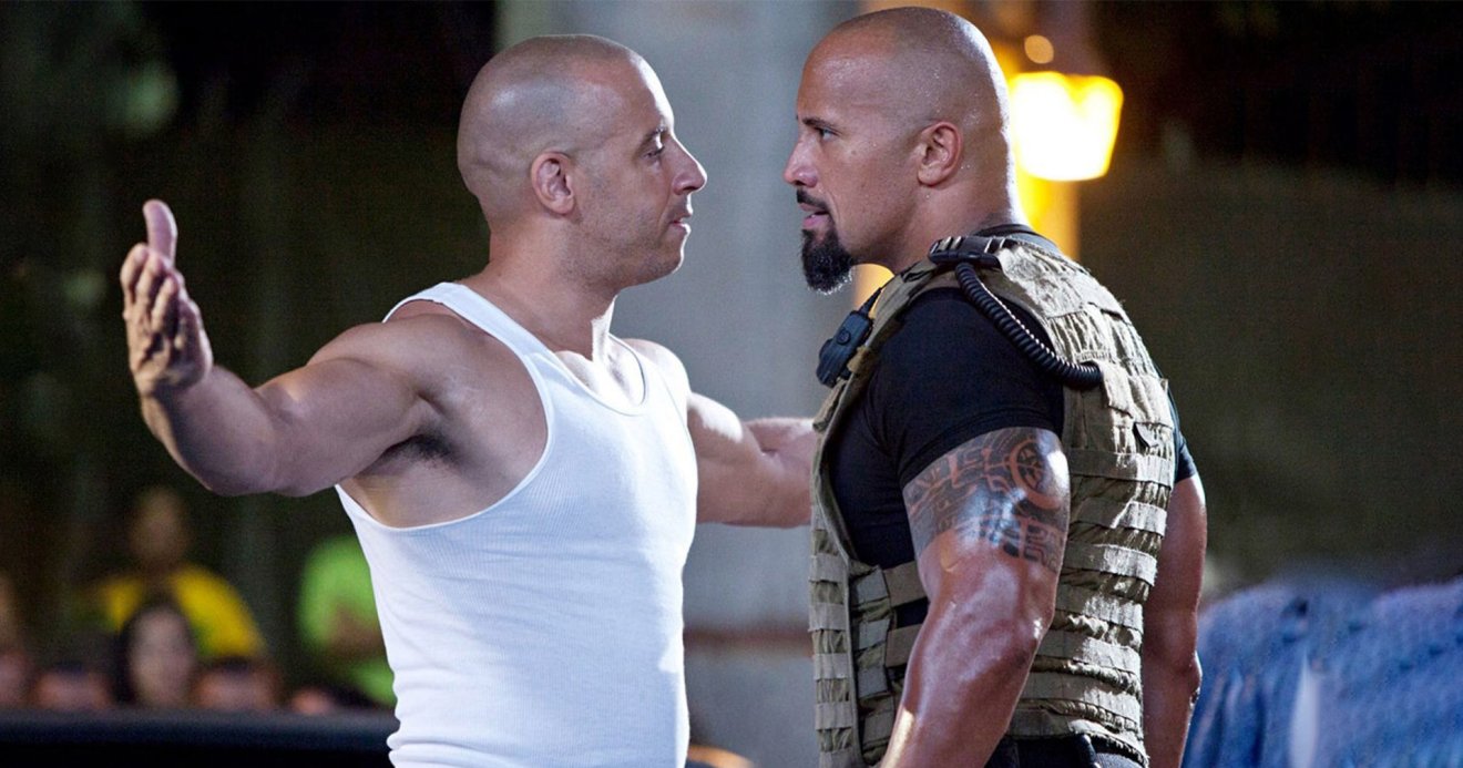 Dwayne Johnson Vin Diesel Fast & Furious Fast X Black Adam