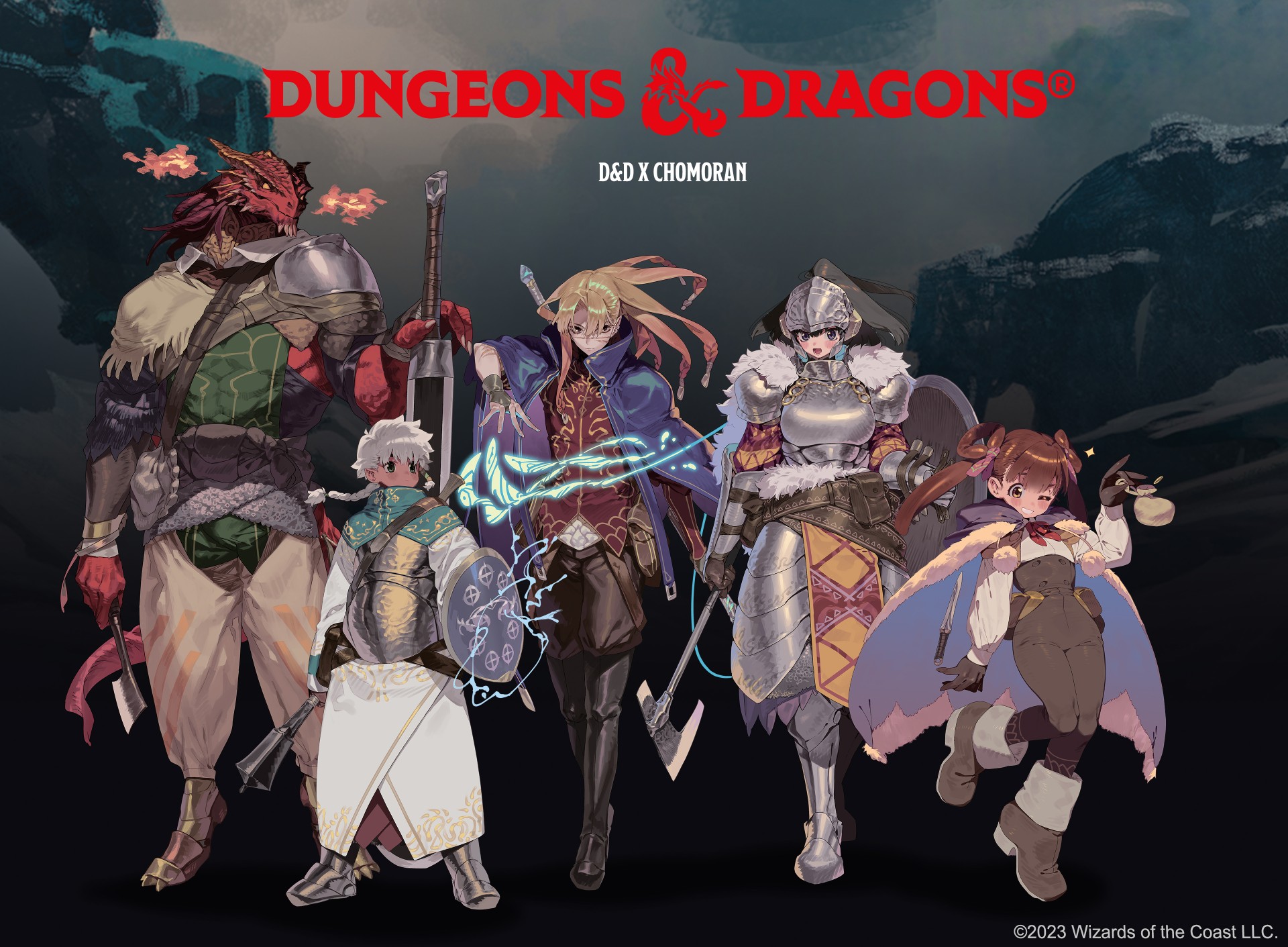 Dungeons & Dragons ประเทศญี่ปุ่นเปิดตัวชุดเริ่มต้นเล่นและตัวละครสไตล์อนิเมะที่หาไม่ได้จากที่อื่น