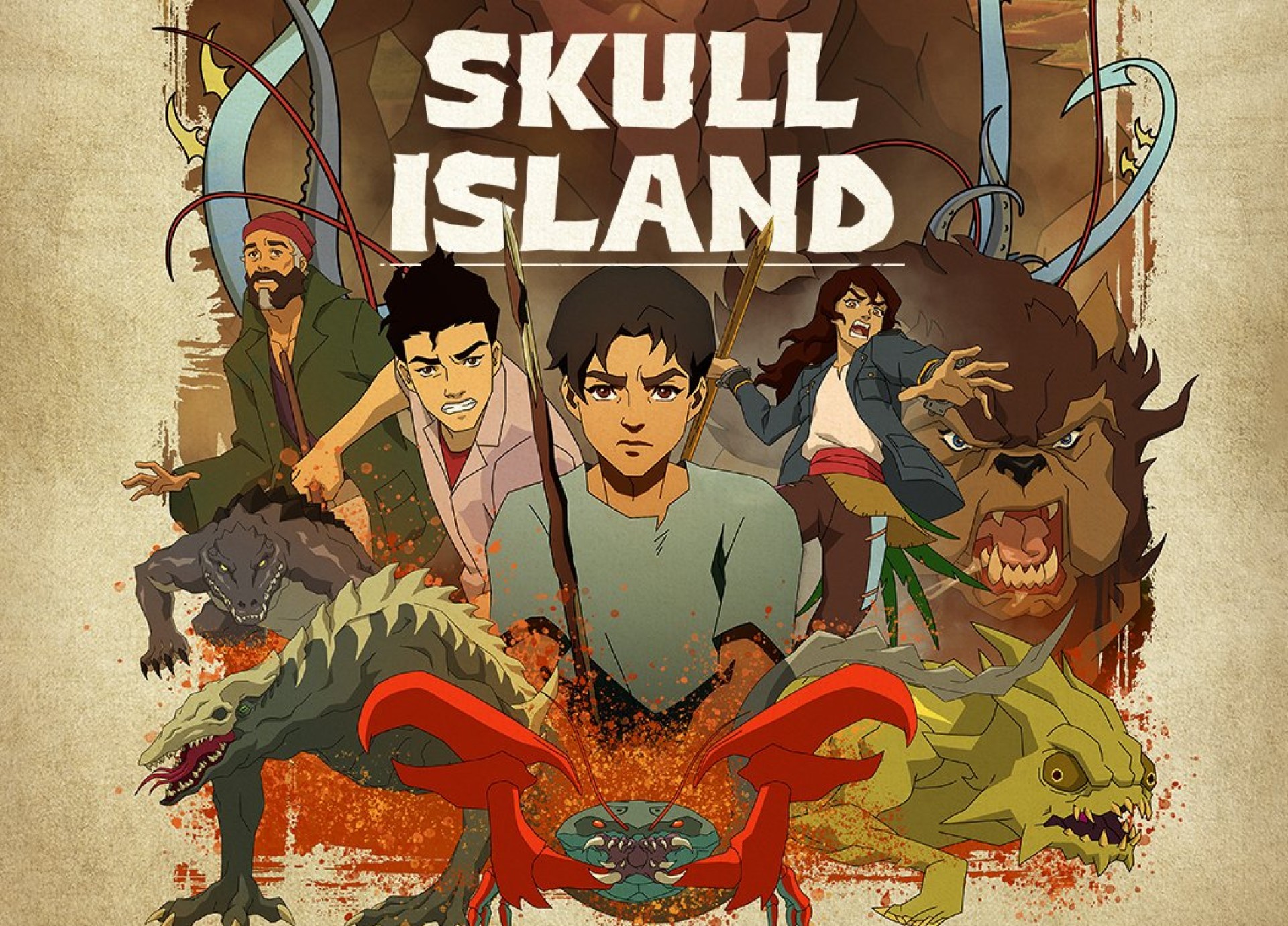Skull Island แอนิเมชันจาก Kong: Skull Island จะฉายทาง Netflix มิถุนายนนี้
