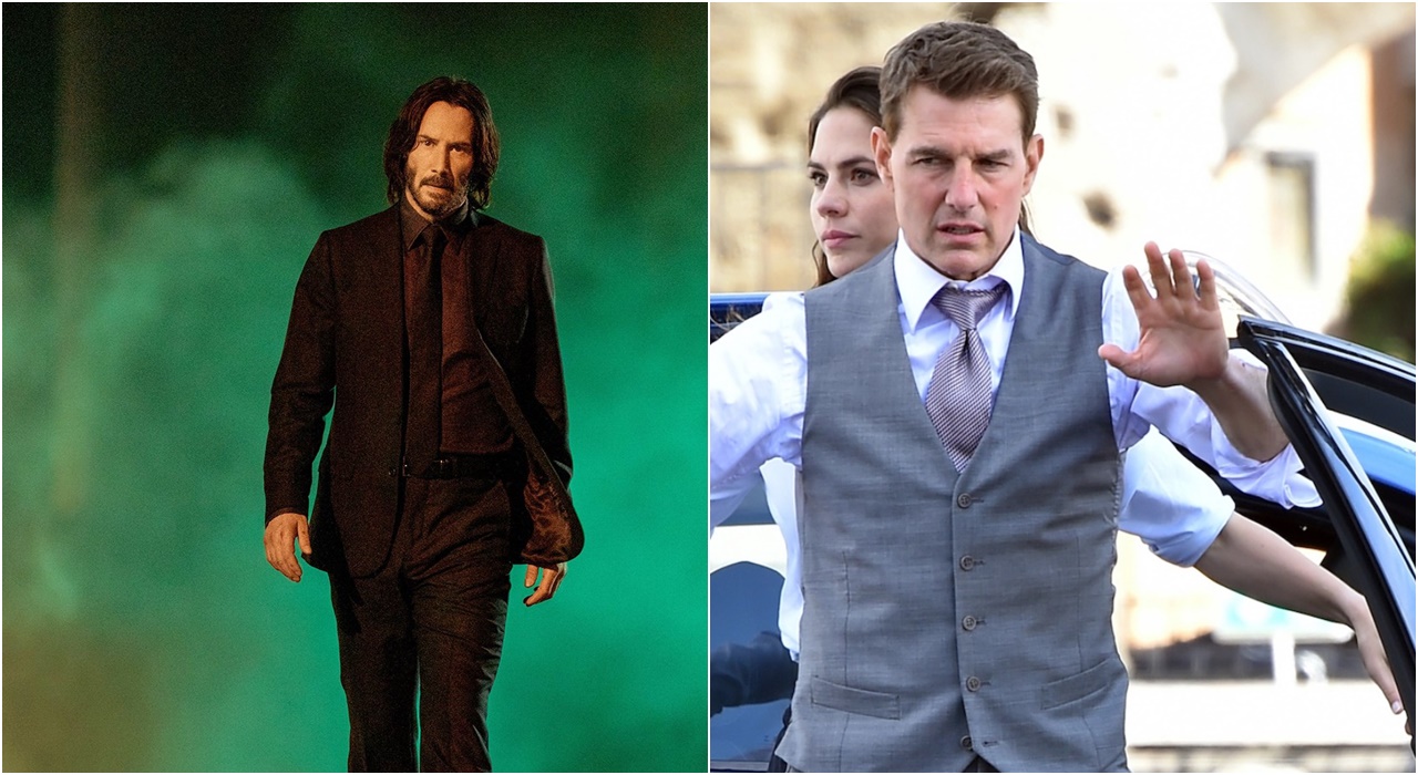 Beartai Buzz Keanu Reeves นับถือศักดิ์ศรีนักบู๊ของ Tom Cruise