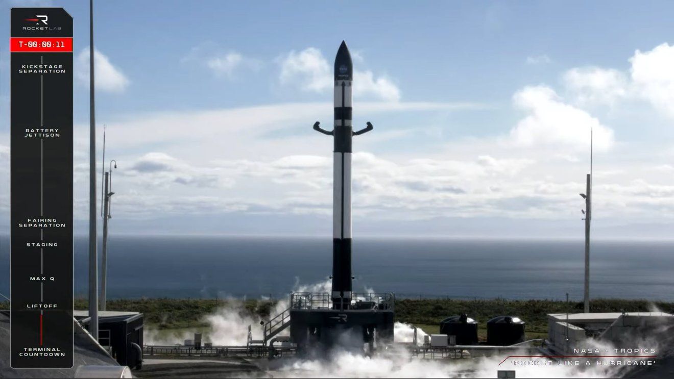 Rocket Lab จะปล่อยภารกิจ Coming To A Storm Near You ขนส่งดาวเทียม TROPICS 5 & 6