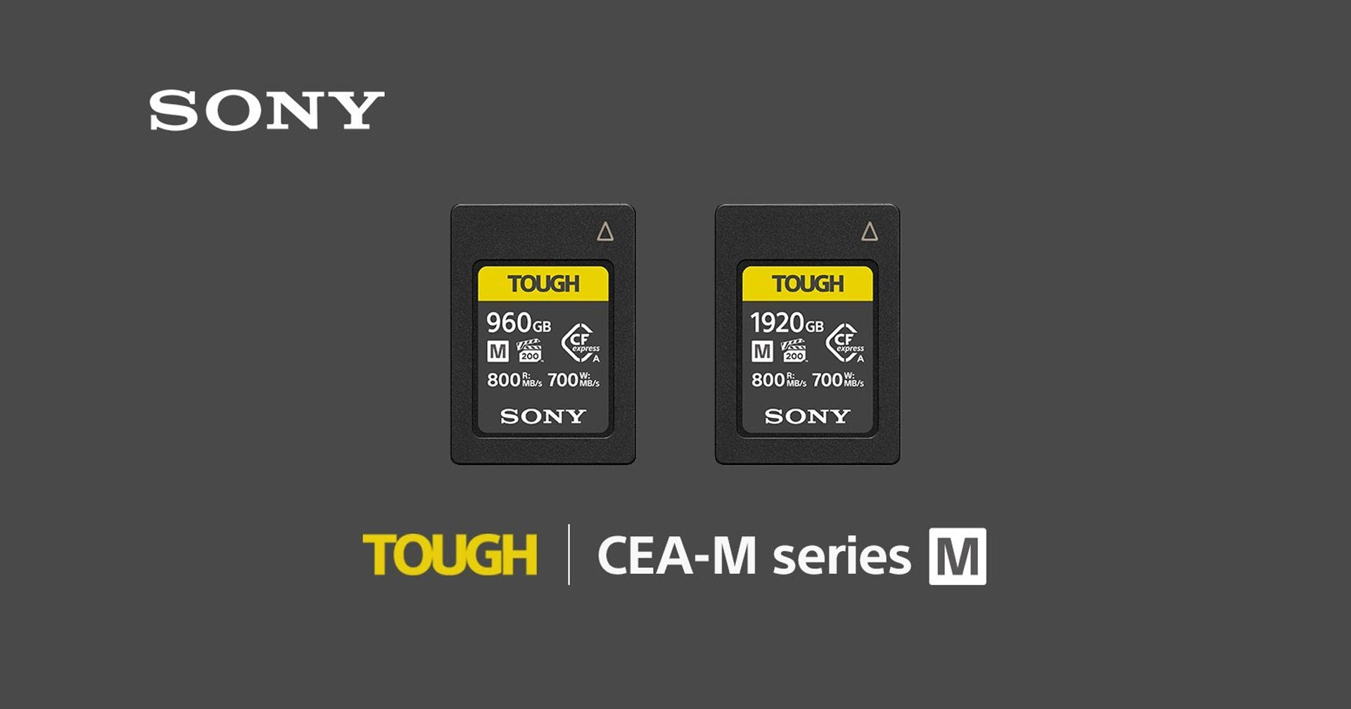 เปิดตัว Sony CFexpress Type-A M Series ในความจุใหม่ 960 GB และ 1,920 GB