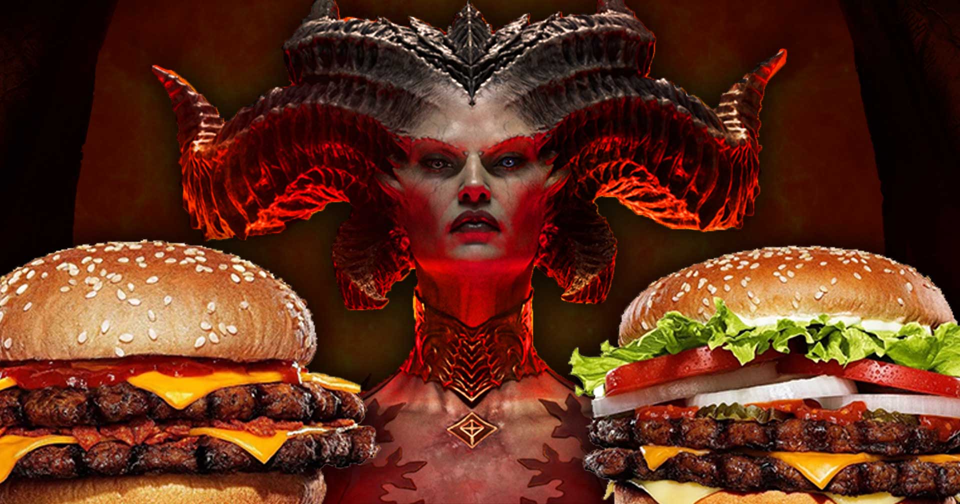 Burger King ญี่ปุ่น เปิดตัวเซตชีสเบอร์เกอร์ใหม่ พร้อมชุดเกราะแก่ผู้เล่น Diablo IV