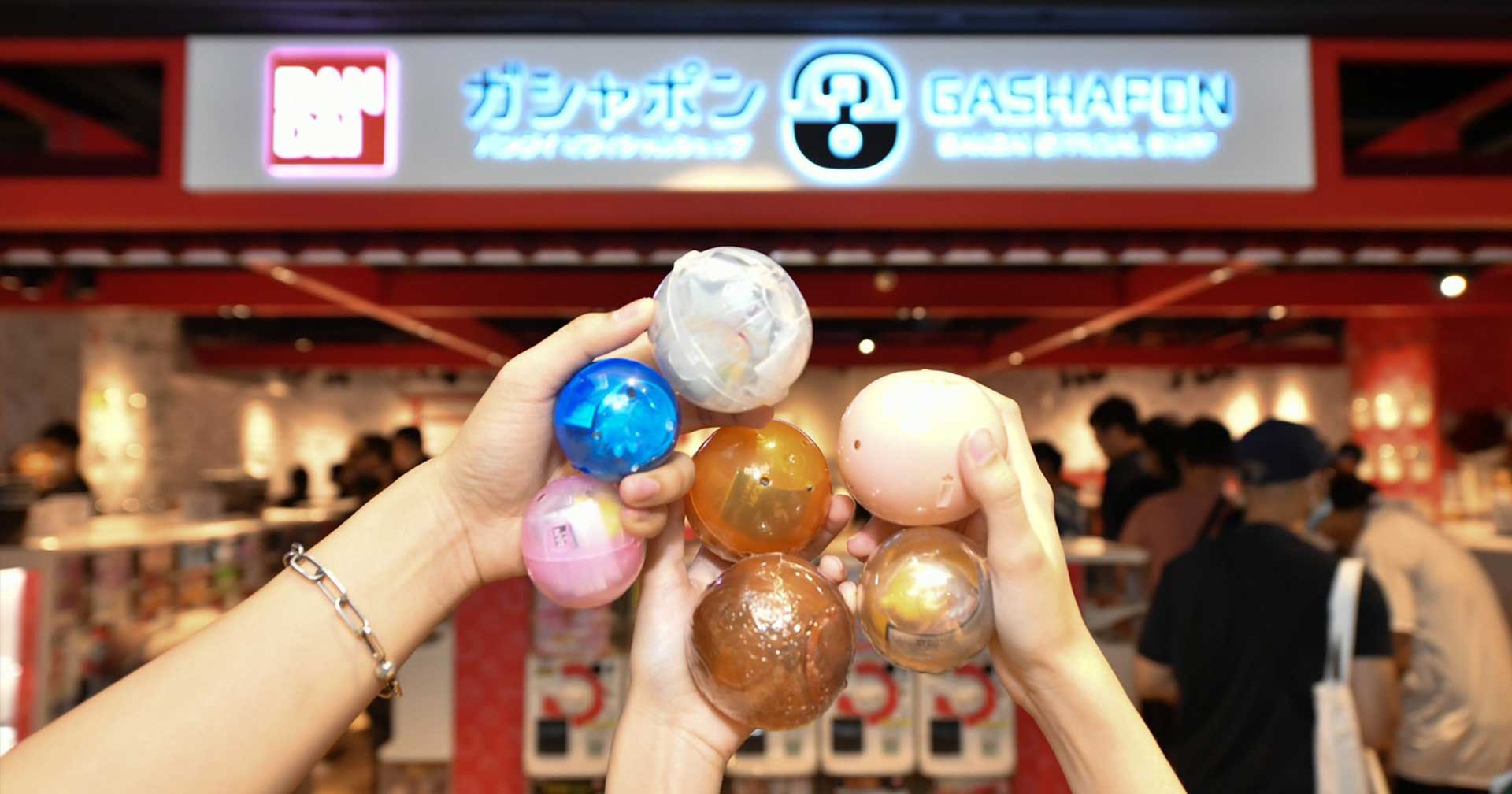 Gashapon Bandai Official Shop เปิดให้บริการในไทยแล้ววันนี้