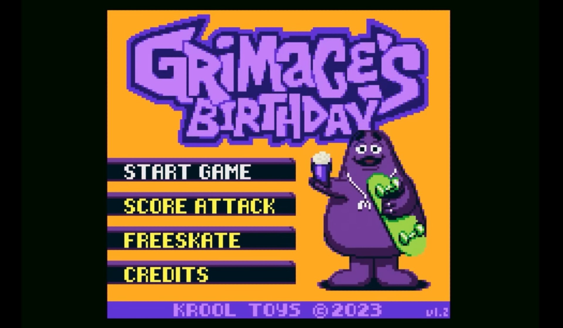 McDonald ปล่อยเกม Grimace’s Birthday ให้เล่นฟรี เพื่อเฉลิมฉลองวันเกิด Grimace